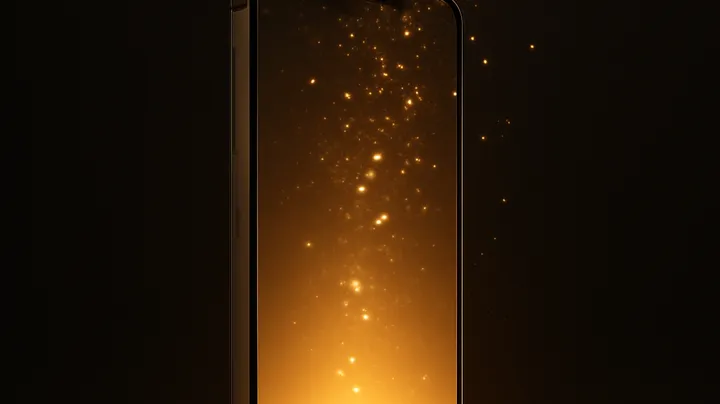 111BD COM - Modern phone with glowing screen 111BD COM Modern phone with glowing screen